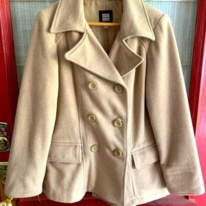 Old Navy Tan Peacoat